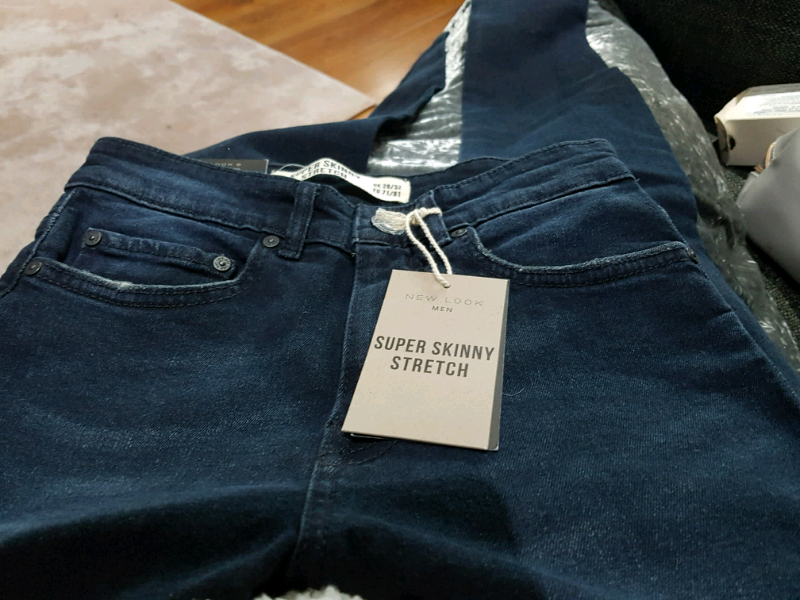 new look mens skinny stretch jeans